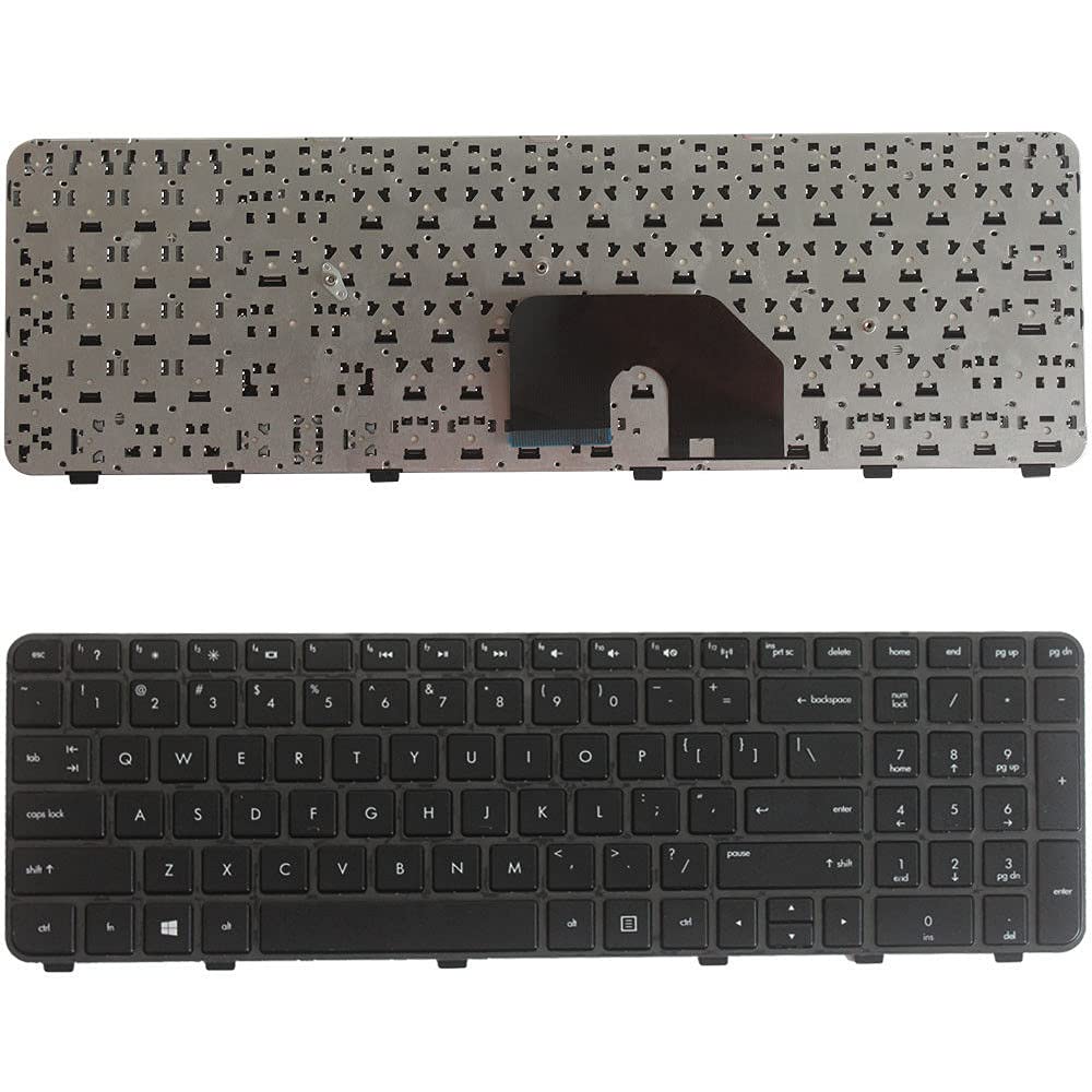 WISTAR Laptop Keyboard Compatible for HP Pavilion DV6-6000 DV6-6100 DV6-6200 dv6t-6000 dv6-6010e dv6-6032eo CTO dv6t-6b00 CTO Series, V122630BS1 634139-001 633890-001 633890-201